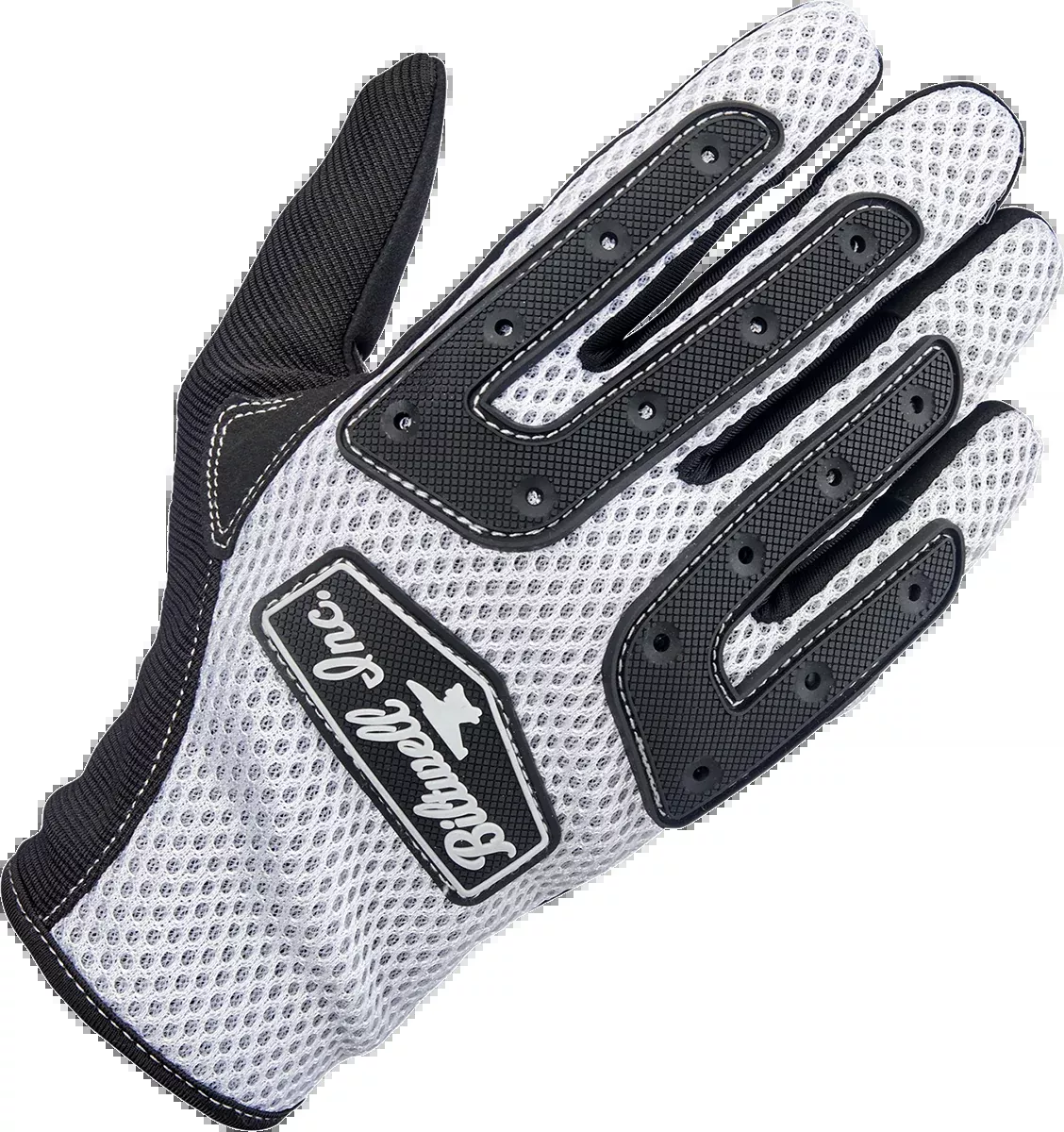 BILTWELL Anza Gloves - White - Large 1507-0401-004