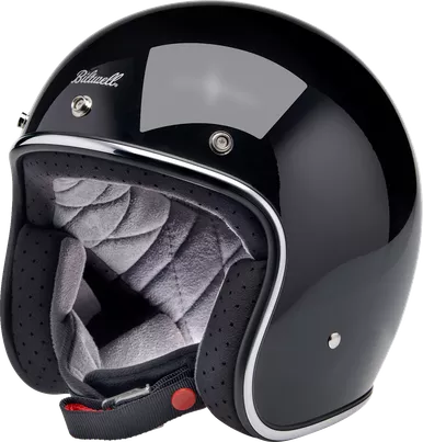 Biltwell Bonanza Gloss Black Helmet