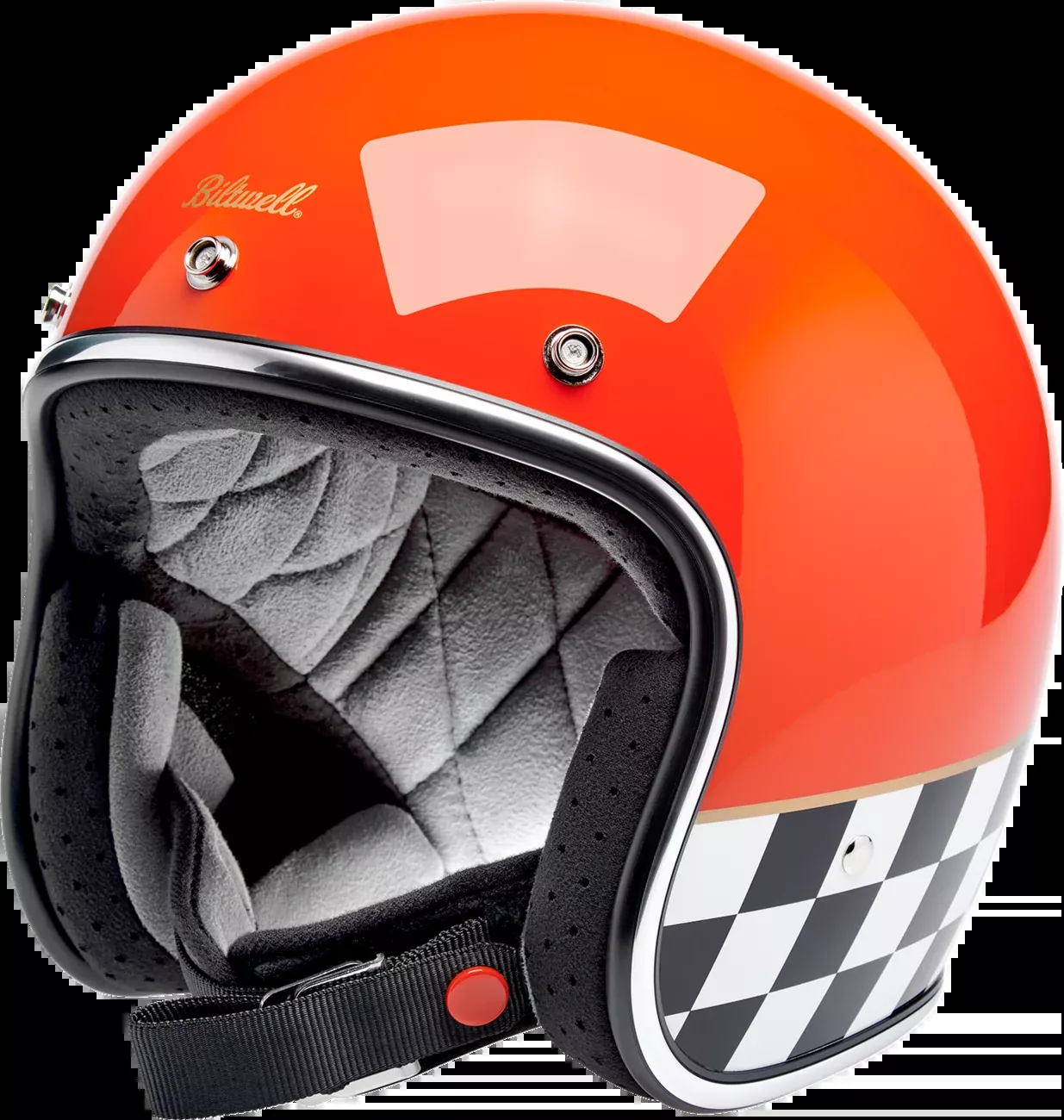 BILTWELL Bonanza Helmet - Competition - Orange - Medium 1001-590-203