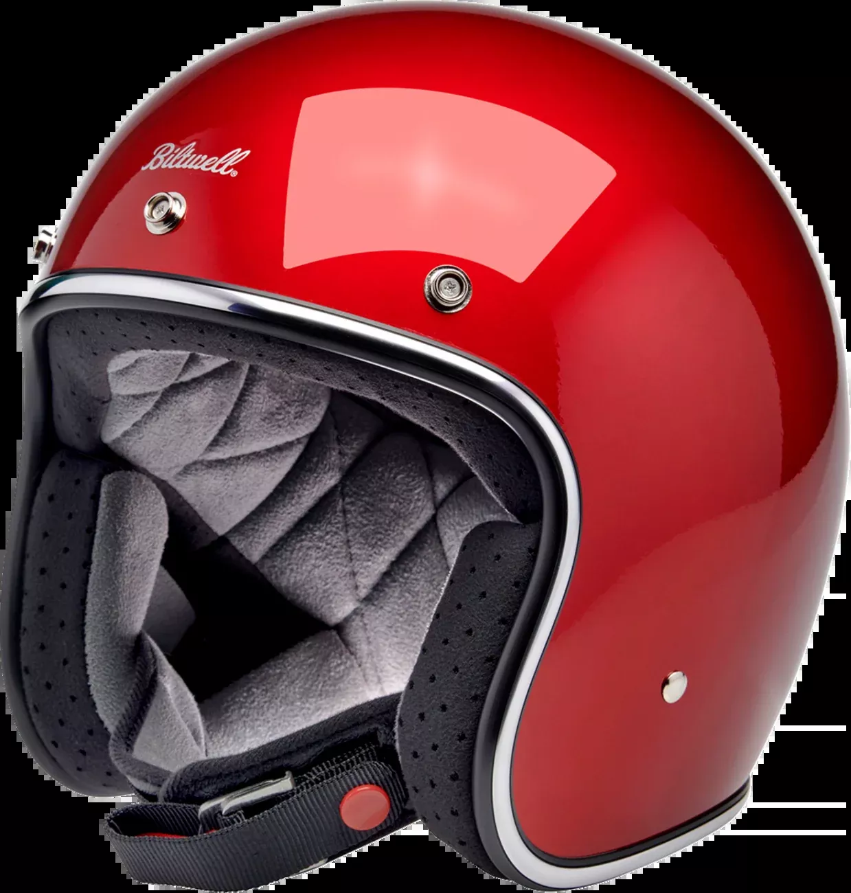 BILTWELL Bonanza Helmet - Metallic Cherry Red - Small 1001-351-202