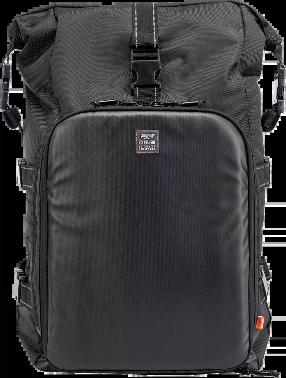 Biltwell EXFIL-80 Motorcycle Bag - Gen 2 - Black - 3014-01