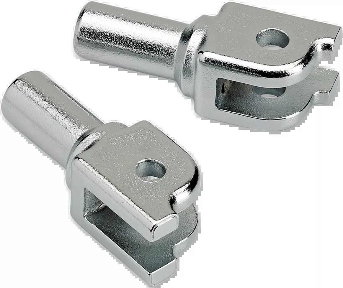 Biltwell Foot Peg Mount - Chrome - Softail - 0107-1640-05