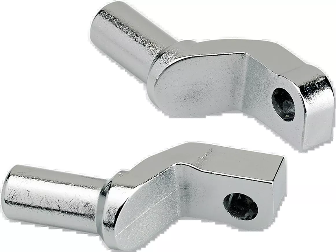 Biltwell Foot Peg Step Mount - Chrome - 0107-1639-05