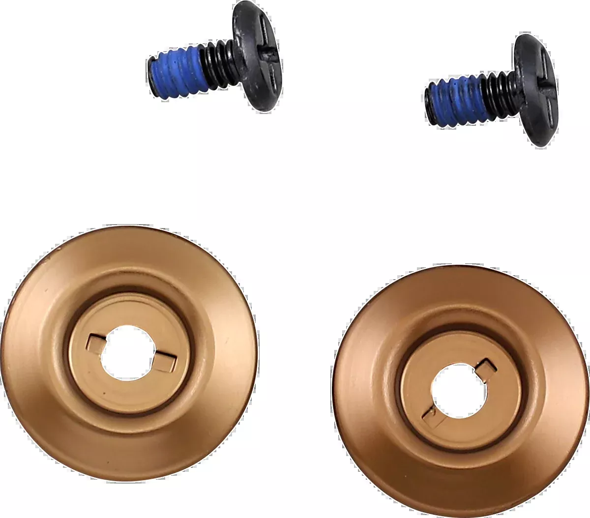 Biltwell Gen 2 Hardware Kit - Black Screw - Bronze Baseplate - 0034-150-63