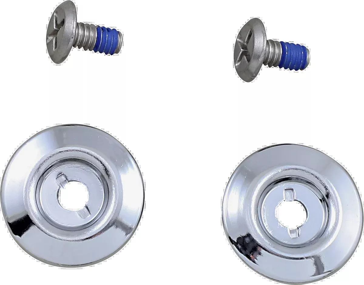 Biltwell Gen 2 Hardware Kit - SS Screw - Chrome Baseplate - 0034-150-67