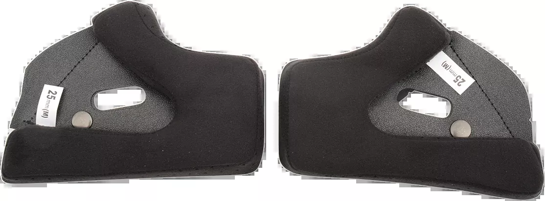 Biltwell Gringo/Gringo S Cheek Pads - 33 mm CP-GRG-BLK-33