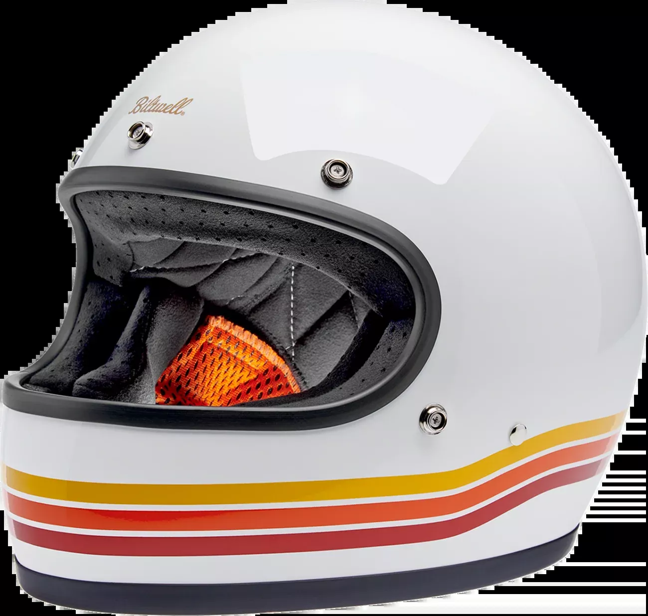 BILTWELL Gringo Helmet - Sunset Spectrum - XS 1002-591-501