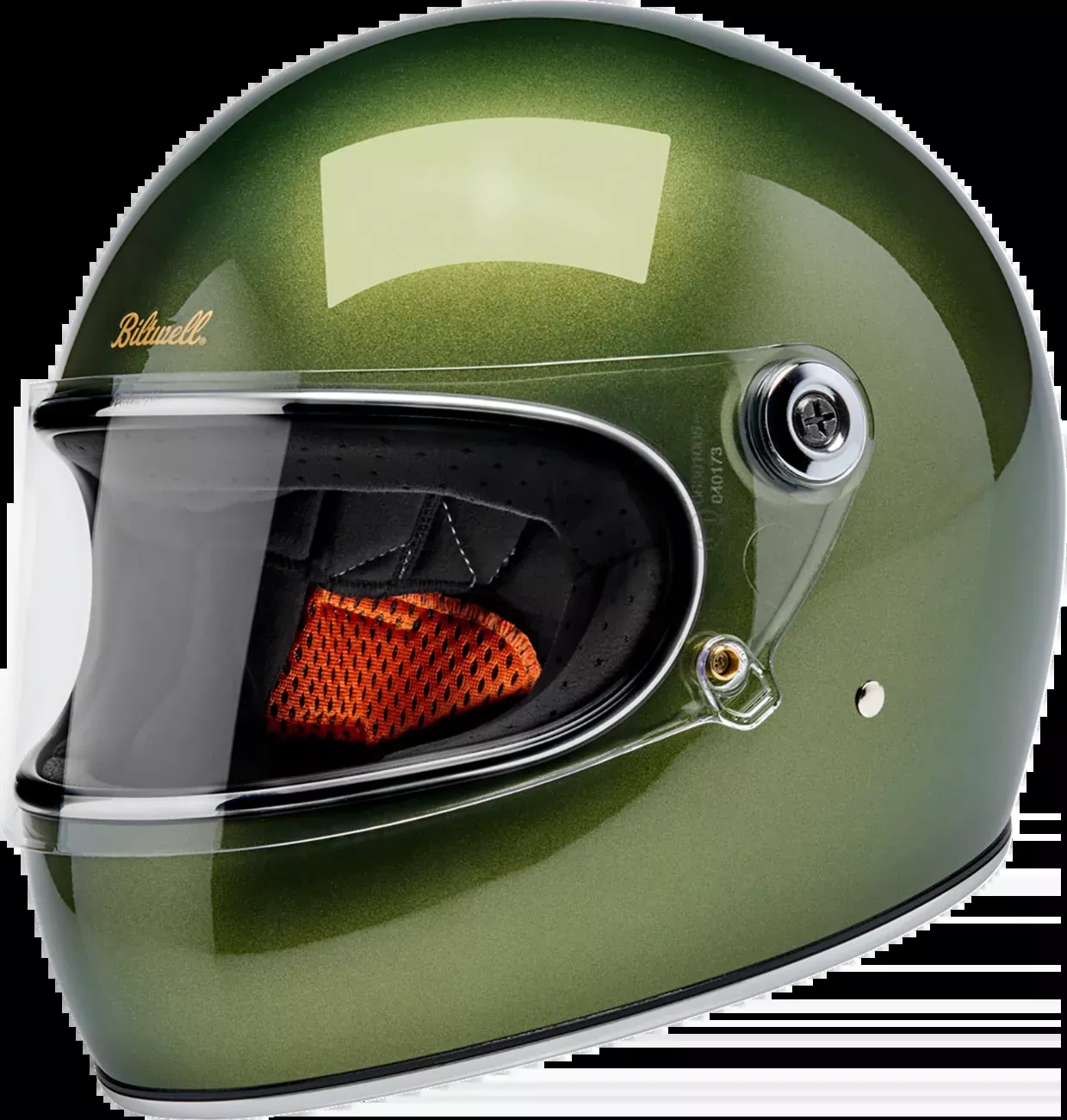 BILTWELL Gringo S Helmet - Metallic Dart Green - Medium 1003-3125-503