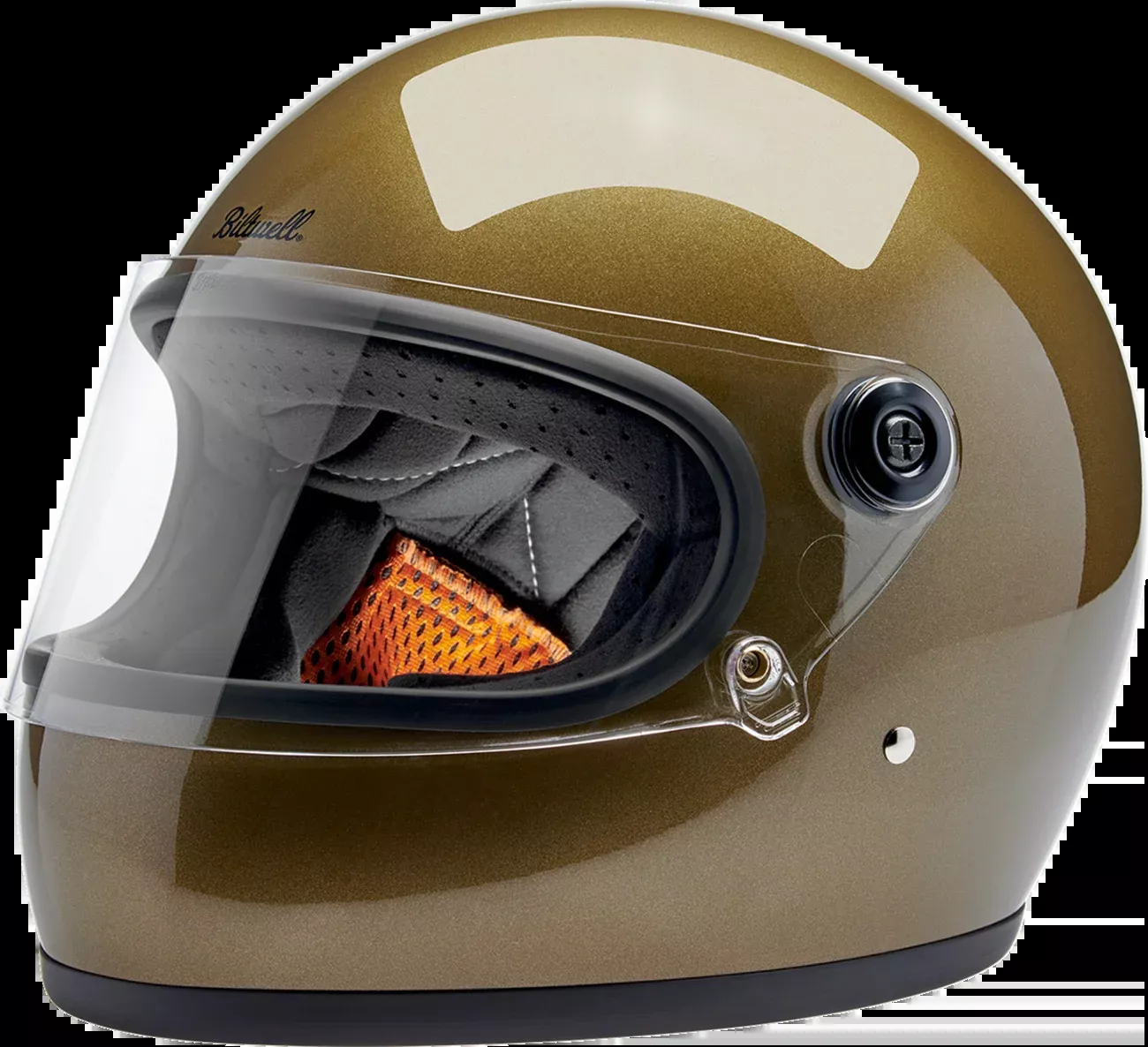BILTWELL Gringo S Helmet - Metallic Ugly Gold - Medium 1003-363-503