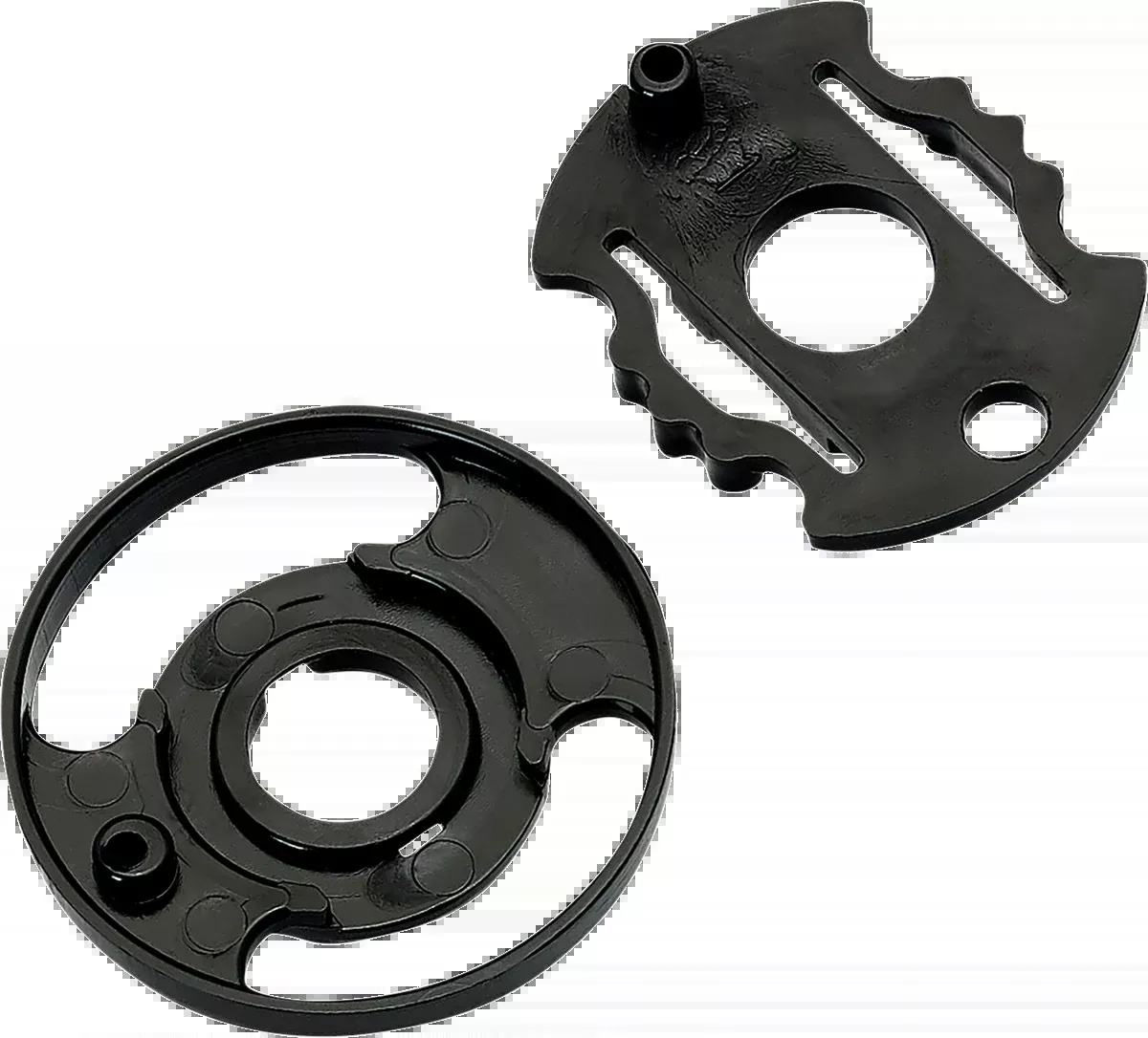Biltwell Gringo S/Lane Splitter Base Plate - Gen 2 - Black - Pair - 0034-24
