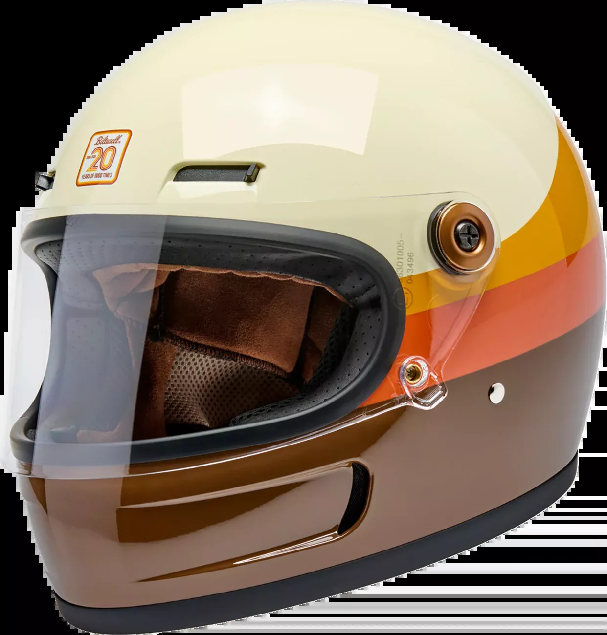 BILTWELL Gringo SV Helmet - 20th Anniversary - Small 1006-5118-502