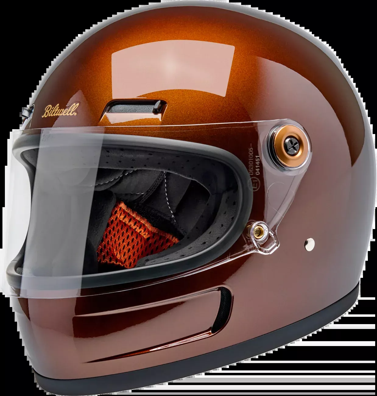 BILTWELL Gringo SV Helmet - Metallic Whiskey - Small 1006-3127-502