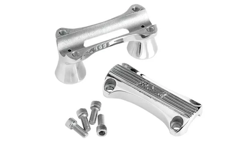 Biltwell Inc. 2" Thunder Risers -Raw Polished