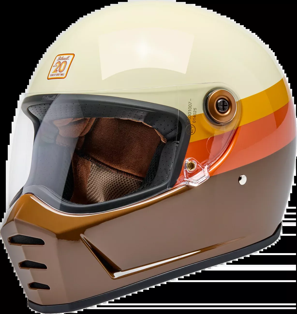 BILTWELL Lane Splitter Helmet - 20th Anniversary - Medium 1004-5118-503