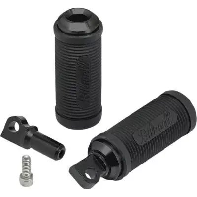 Biltwell Male-Mount Norman Footpegs, Black