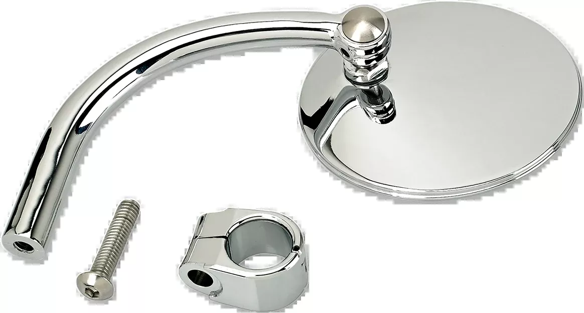 Biltwell Mirror - Utility - Side View - Round - Chrome - 6503-578-531
