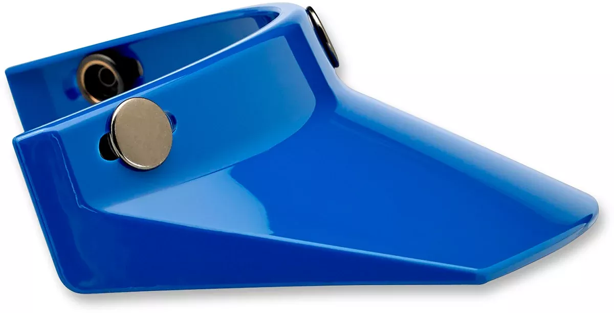 Biltwell Moto 3-Snap Visor - Blue - 2002-564