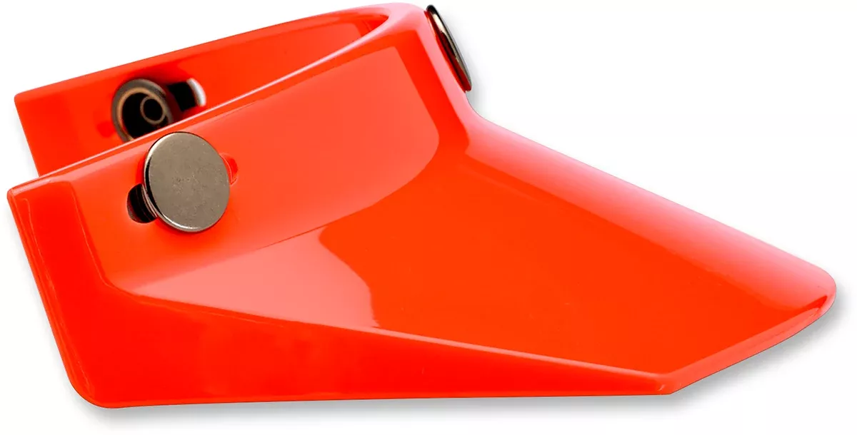 Biltwell Moto 3-Snap Visor - Orange - 2002-565