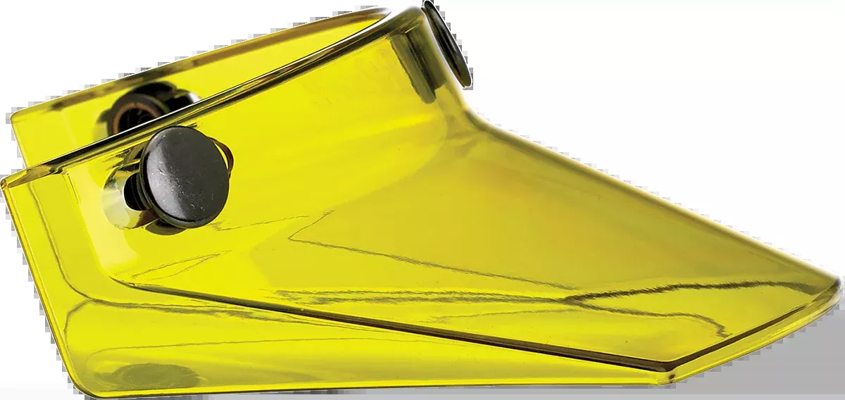 Biltwell Moto 3-Snap Visor - Yellow - 2002-103