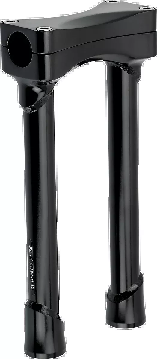 Biltwell Murdock O/S Risers - 10" - Black - 6413-201-10