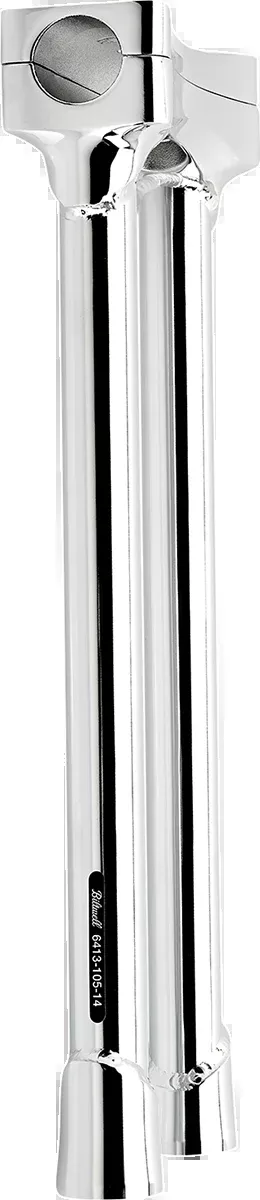 Biltwell Murdock O/S Risers - 14" - Chrome - 6413-105-14