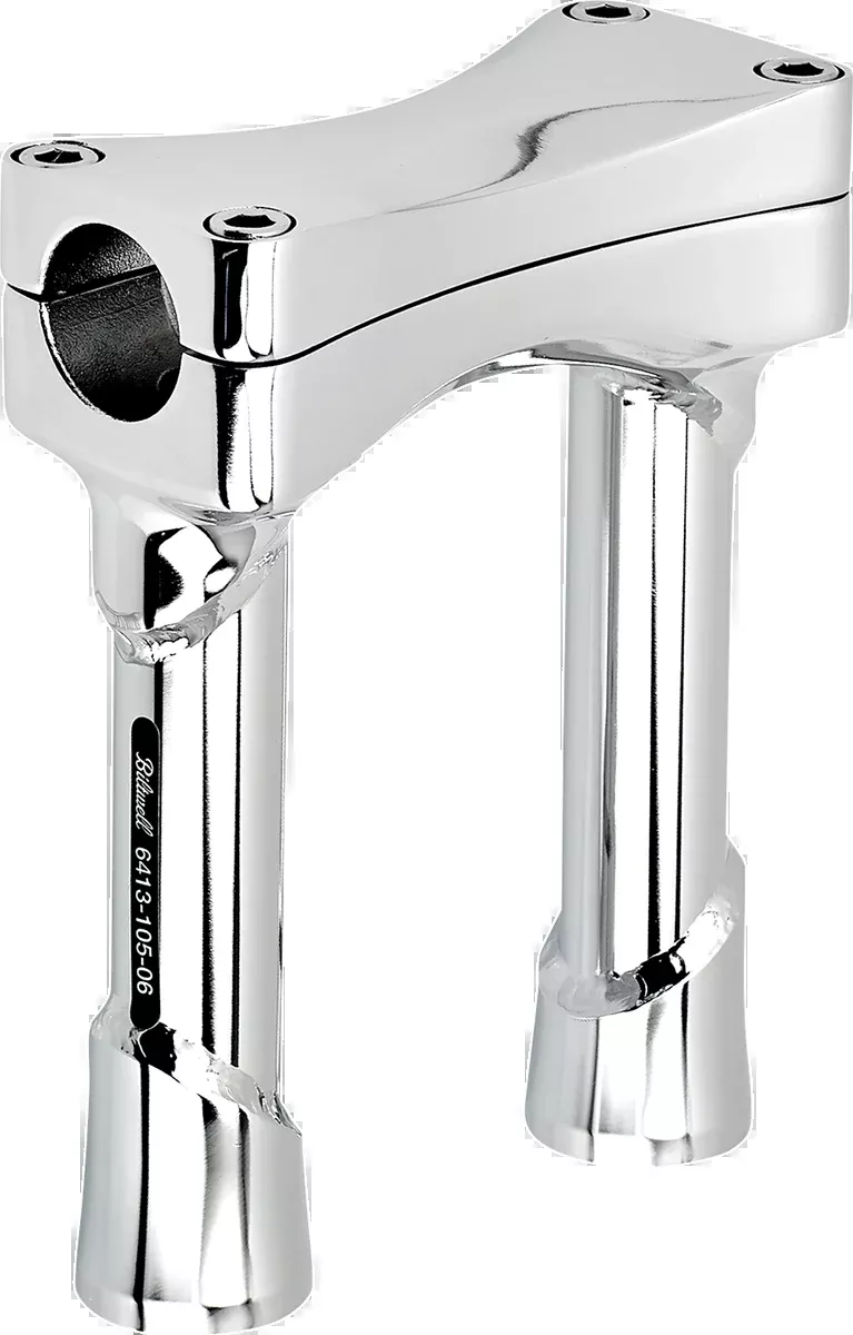 Biltwell Murdock O/S Risers - 6" - Chrome - 6413-105-06