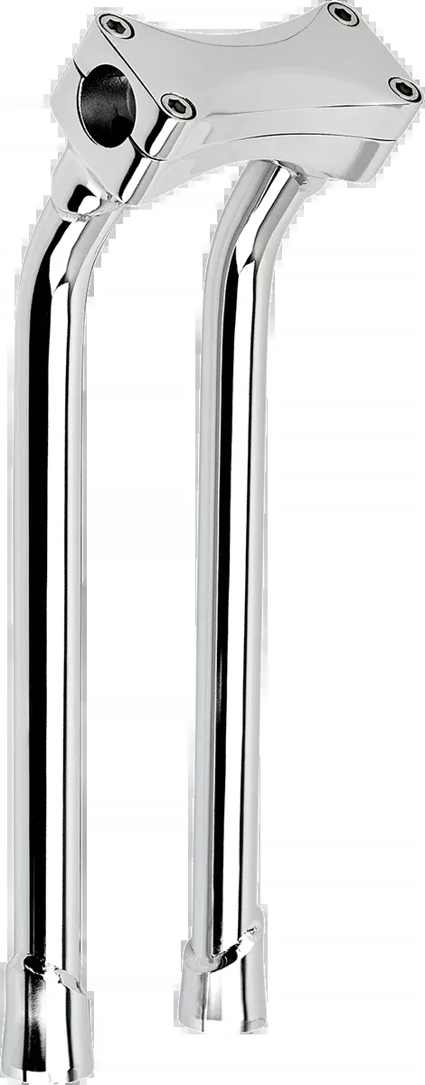 Biltwell Murdock O/S Risers - Pullback - 14" - Chrome - 6414-105-14