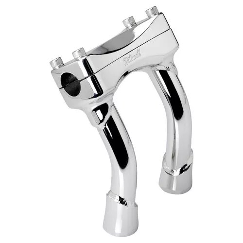 Biltwell Murdock Pullback Risers 6"- Chrome