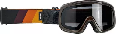 Biltwell Overland 2.0 Tri-Stripe Gold-Rust-Brown Goggles