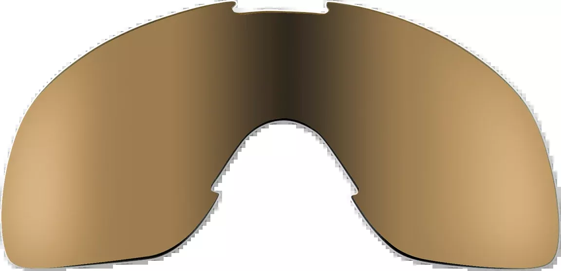 Biltwell Overland Goggle Lens - Gold/Brown Mirror - 2112-42