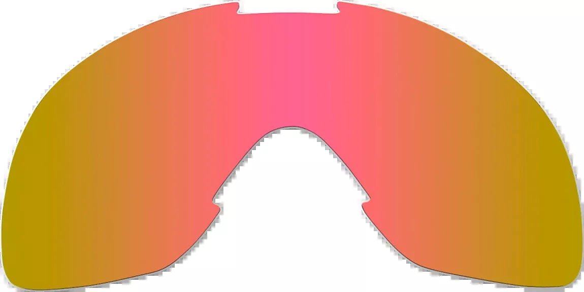 Biltwell Overland Goggle Lens - Pink/Brown Mirror - 2112-44