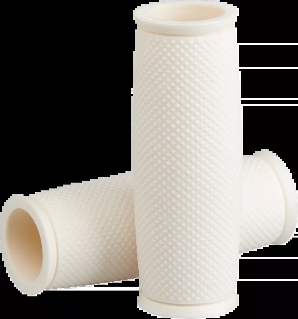 Biltwell Replacement Alumicore Grip Sleeves - 1" - Recoil - White - 6707-0201