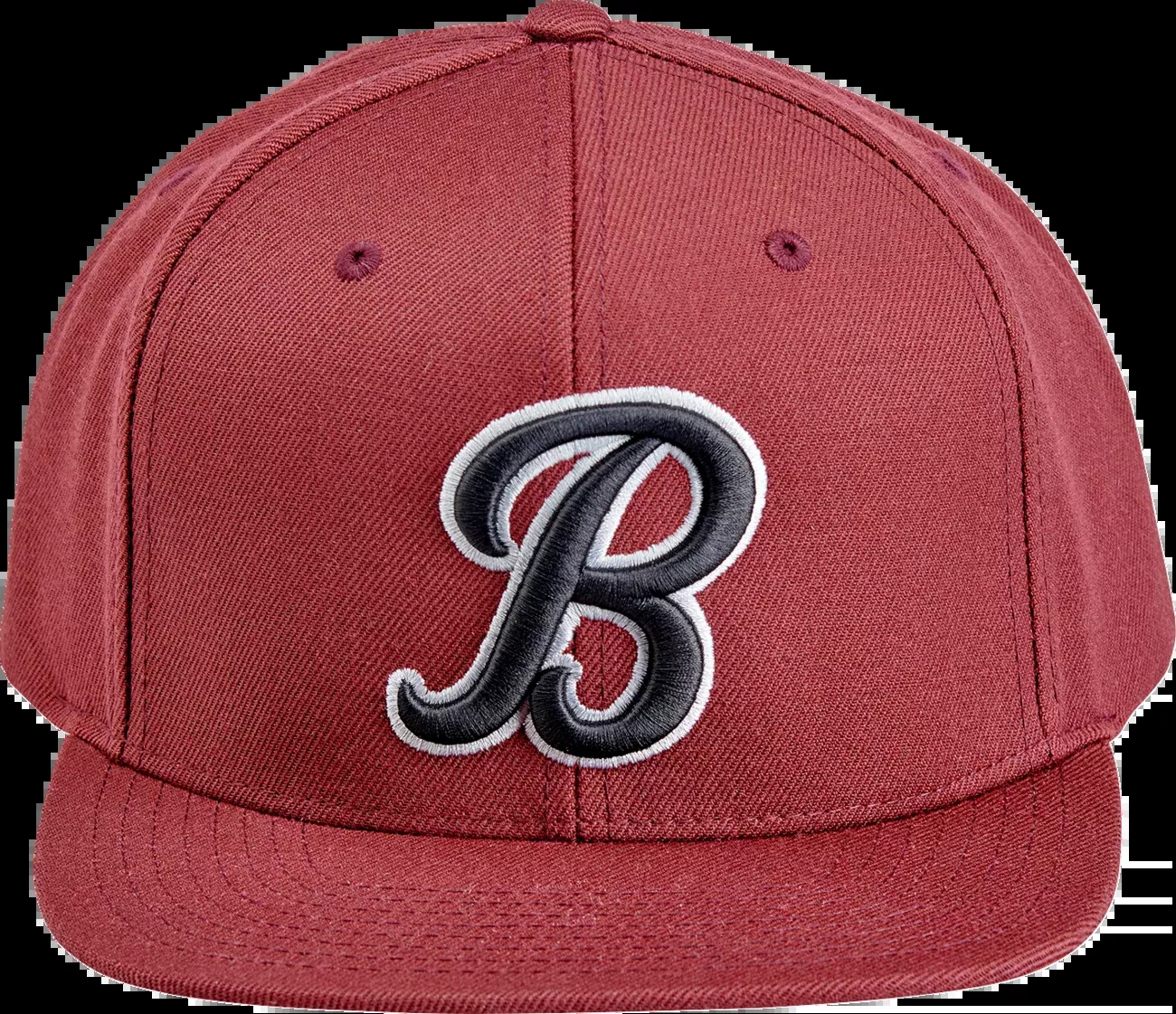Biltwell Script B Hat - Maroon - 8002-4040-00