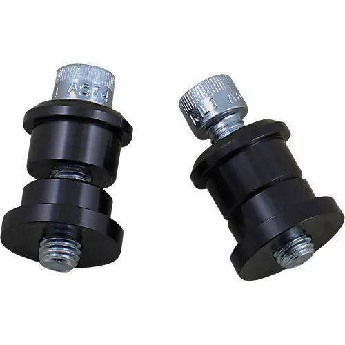 Biltwell Solid Handlebar Riser Bushing Kit for Harley - Black