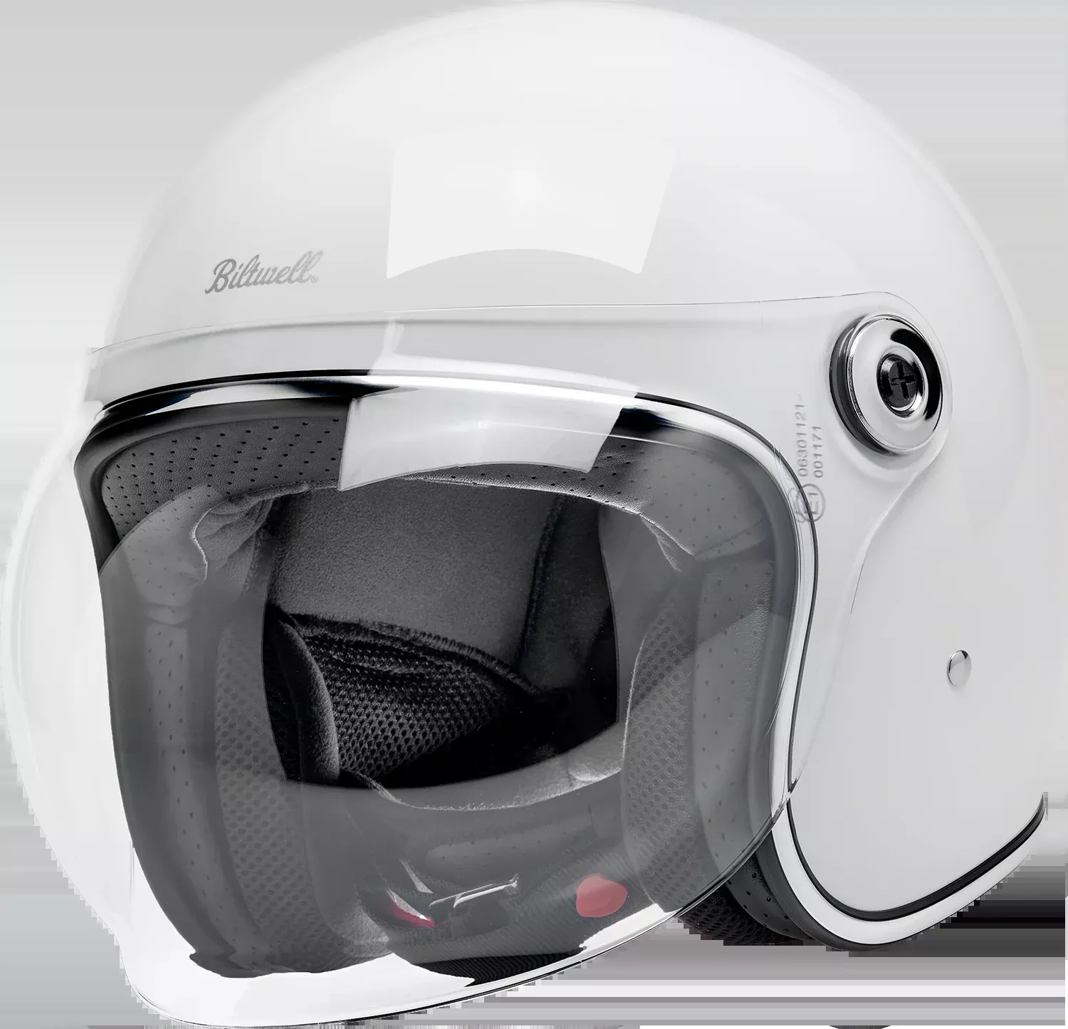 BILTWELL Tahoe™ Helmet - Solid - Gloss White - Medium 1008-104-503