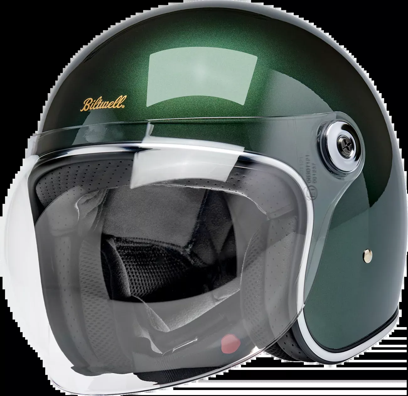 BILTWELL Tahoe™ Helmet - Solid - Metallic Sierra Green - Medium 1008-324-503
