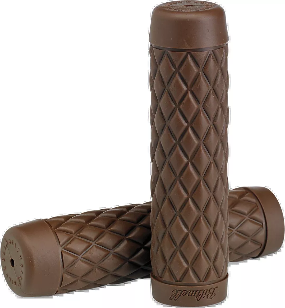 Biltwell Torker Grips - 7/8" - Chocolate - 6705-0478