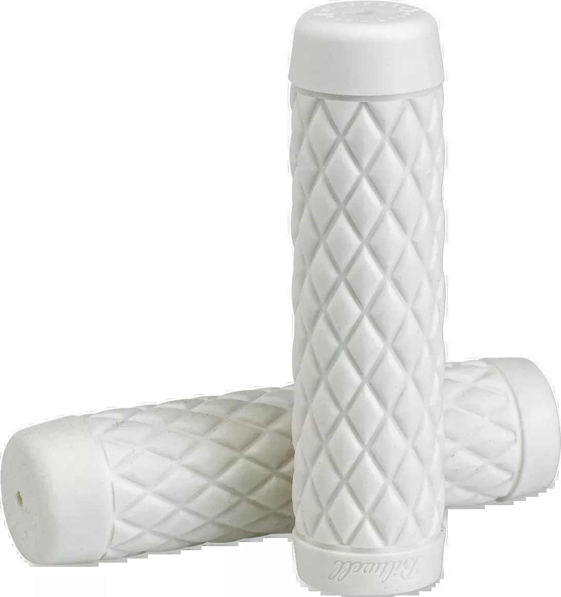 Biltwell Torker Grips - 7/8" - White - 6705-0278