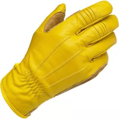 Biltwell Work Gloves, Gold
