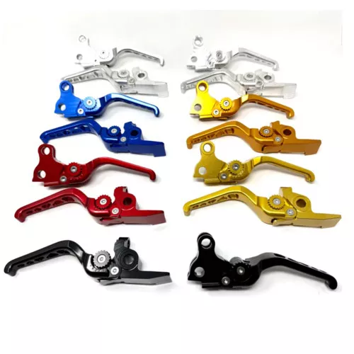 Boosted Brad Destroyer Adjustable Shorty Brake & Clutch Lever Set for 2015-2024 Harley Softail