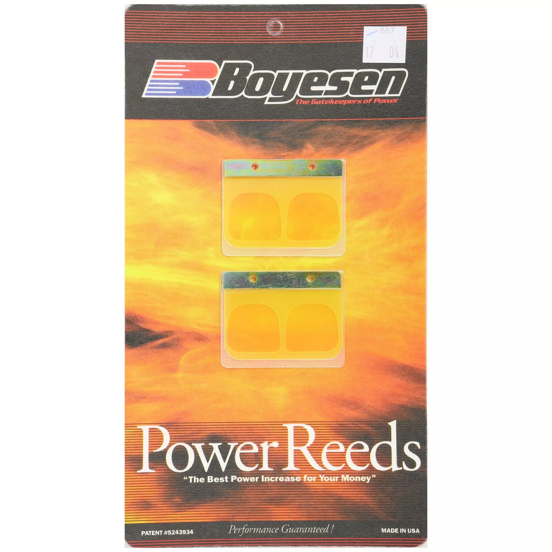 Boyesen Power Reeds Suzuki RM125 1999-2000