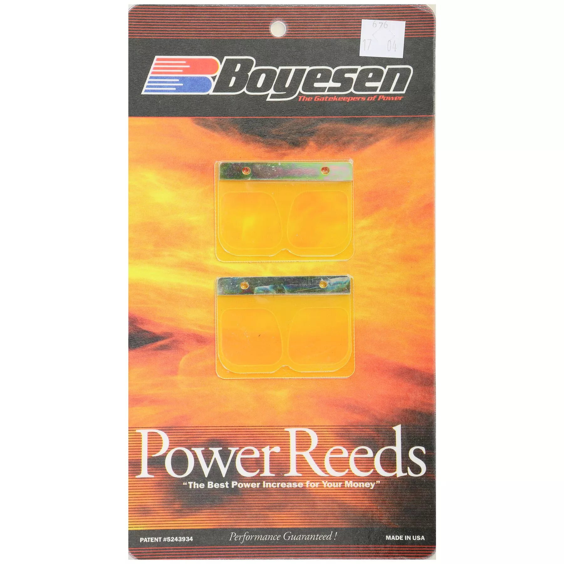 Boyesen Power Reeds Suzuki RM250 1996-1997