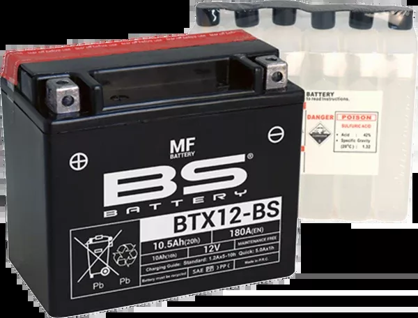 BS Battery Battery – BTX12-BS (YTX)