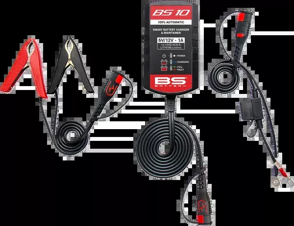 BS Battery Battery Charger/Maintainer - BS 10 - 6 V/12 V - 1 A
