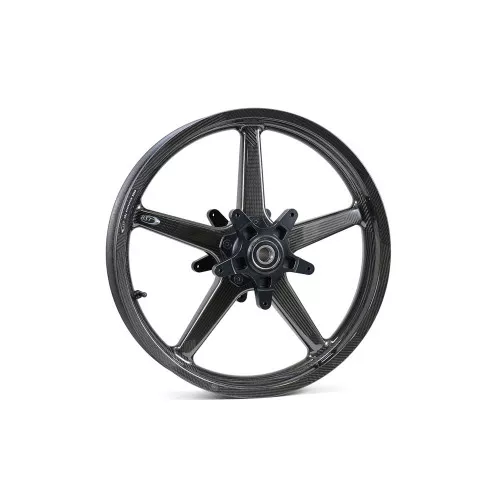 BST Twin Tek 21" x 3.5" Carbon Fiber Front Wheel Spoke Mounted Rotors for 2024-2025 Harley Touring