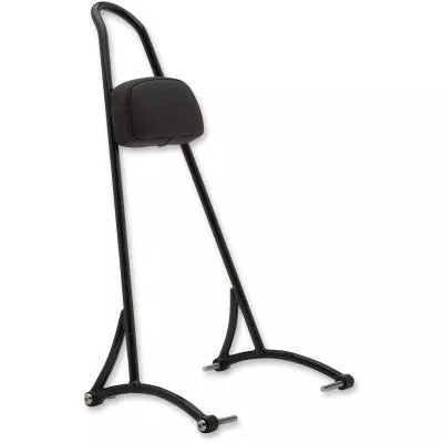 Burly Brand 20″ Sissy Bar, Black, Fits 96-03 XL