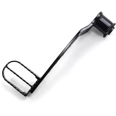 Burly Brand Brake Lever Mx , Black Powdercoat