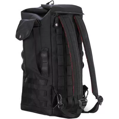 Burly Brand Sissy Bar Backpack , Black