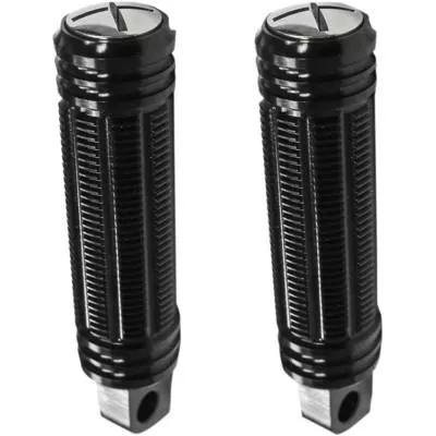 Burly Brand Stash Footpegs, Black