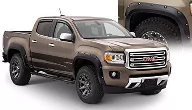 Bushwacker 40971-02 Pocket Style Fender Flares Fits 15-21 Canyon